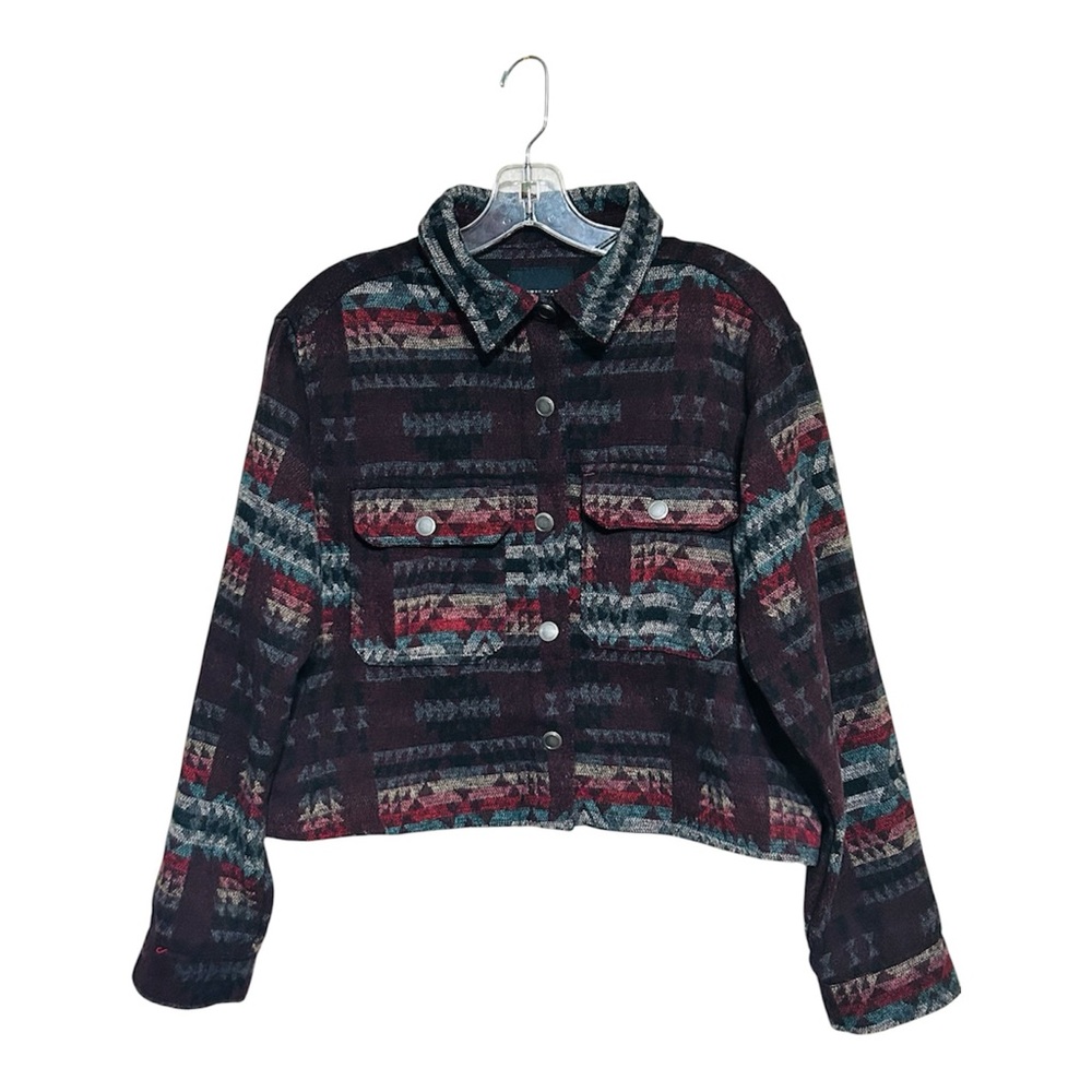 Dictionary Women's Multicolor Plaid Jacket (M)